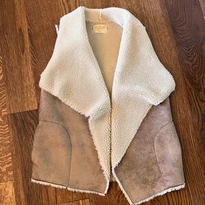 M Faux Fur Sherpa Shearling Vest - Velvet